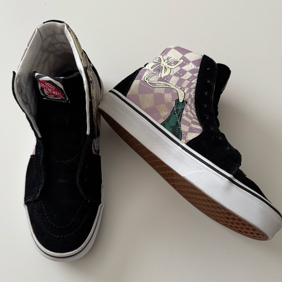 Vans Sk8-Hi Nightmare Before Christmas Sally Glow in the dark Men 5.5 Women 7 - Picture 3 of 11